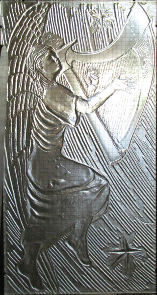 Angel Windows: Harp Angel